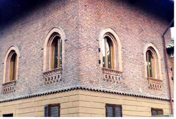 Finestra rovere lamellare