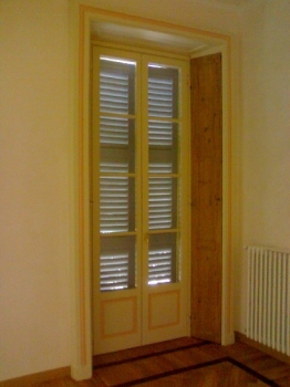 Finestra pino lamellare